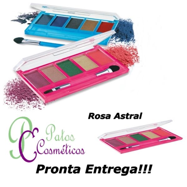 Paleta de Sombras Color Trend Music Rosa Astral - Avon