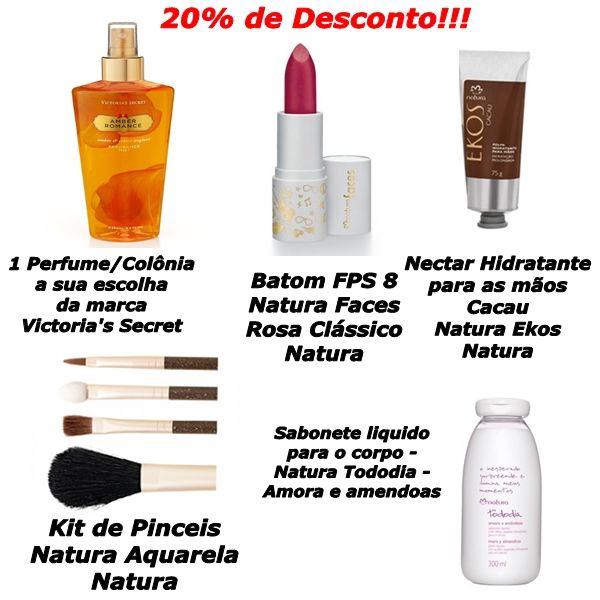 Pacote de Cosméticos 3