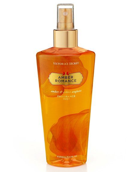 Body Splahs(colônia) Amber Romance - Cereja preta, creme ang